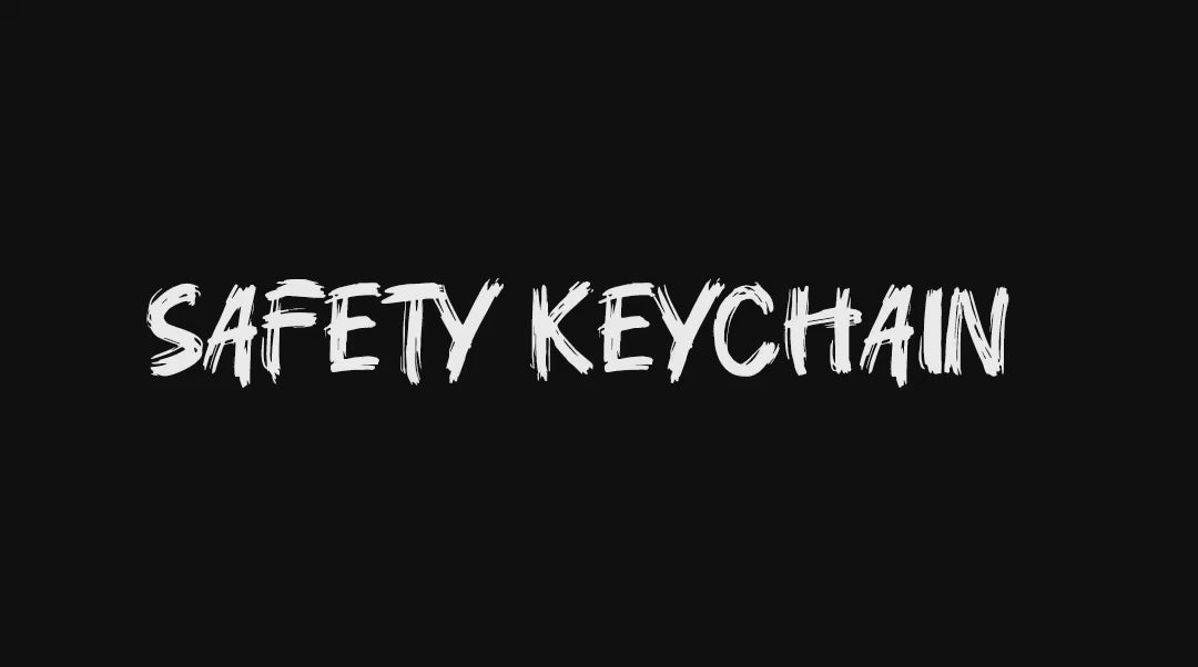 Load video: In this video participants show the advantages of having a self defense keychain versus just having keys as a means of protection.